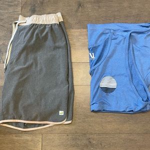 Men’s Vuori Banks Shorts XL and Vuori Waterman’s Tank Size XL